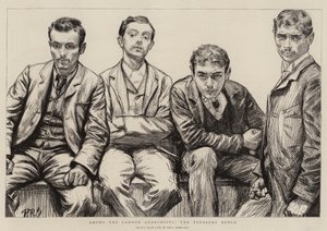 Unter den Londoner Anarchisten, die Schatzbank